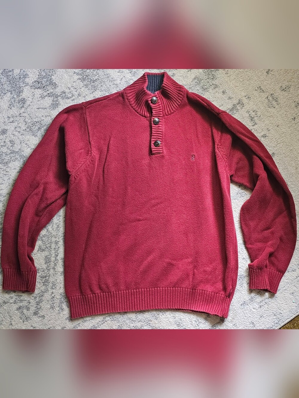 Izod Red Sweater XL